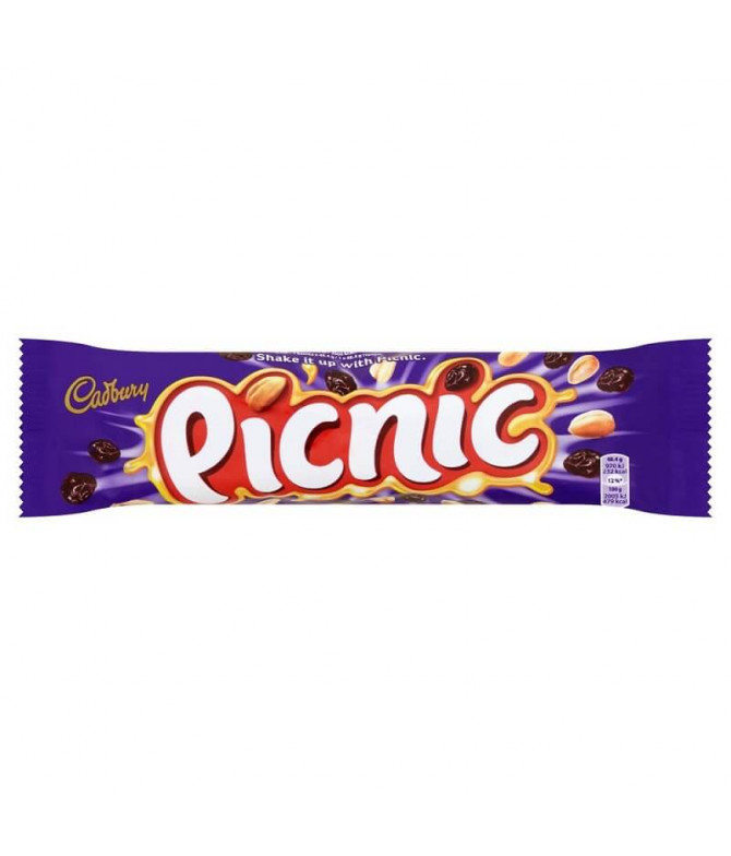 Cadbury Picnic Chocolate 48.4gr