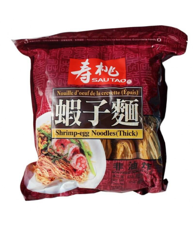 Sau Tao Noodles Ovo Camarão 454gr Sau Tao Noodles Ovo Camarão 454gr