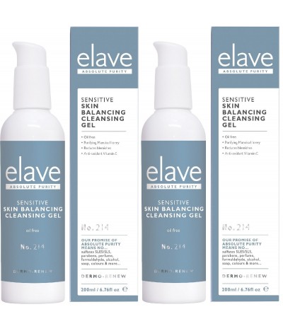 PACK 2 Elave Gel de Limpeza OIL FREE Peles Oleosas