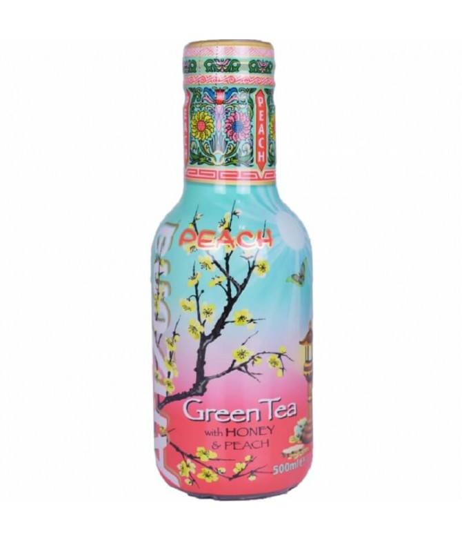 Arizona Ice Tea Chá Verde Mel & Pêssego 500ml Arizona Ice Tea Chá Verde Mel & Pêssego 500ml