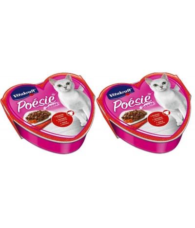 PACK 2 Latinha Poésie de Carne e Cenoura para Gato Vitakraft