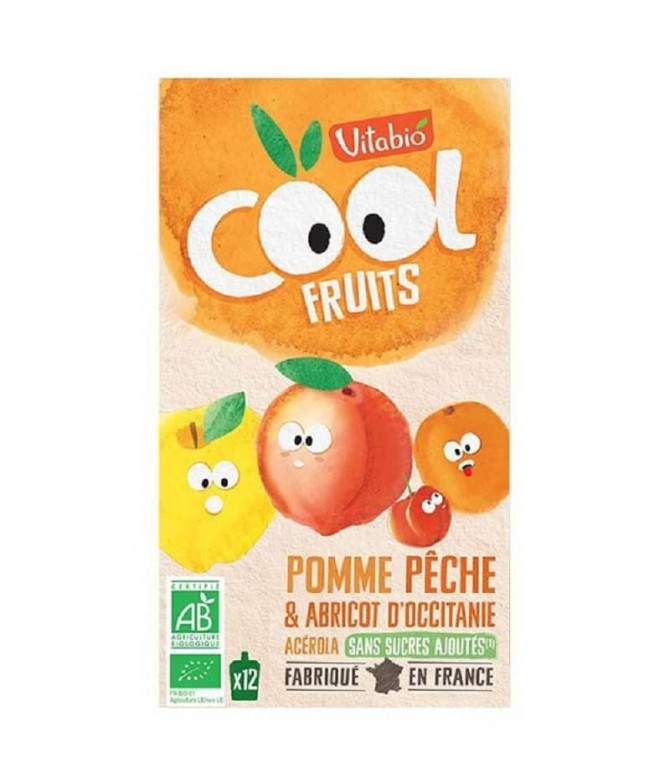 Compre Vitabio Cool Fruits Maca Pessego Alperce Bio 12x90gr