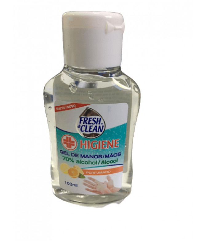 Fresh & Clean Gel Alcohol Higiene 100ml T
