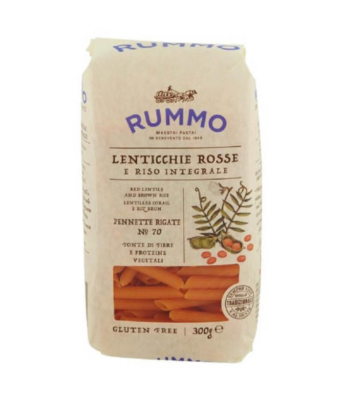 Rummo Pennette Rigate Lentilha Nº70 300gr Rummo Pennette Rigate Lentilha Nº70 300gr