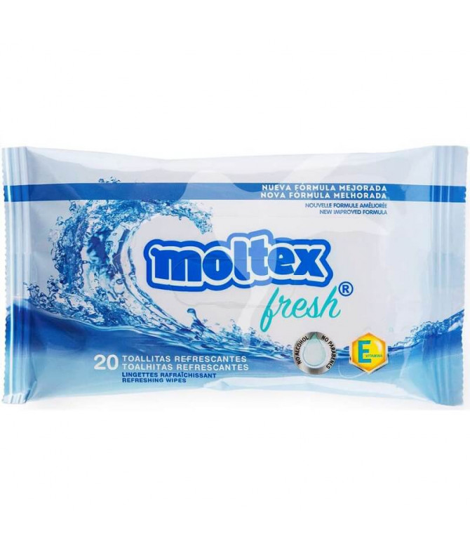 Moltex Toalhita Refrescante 20un