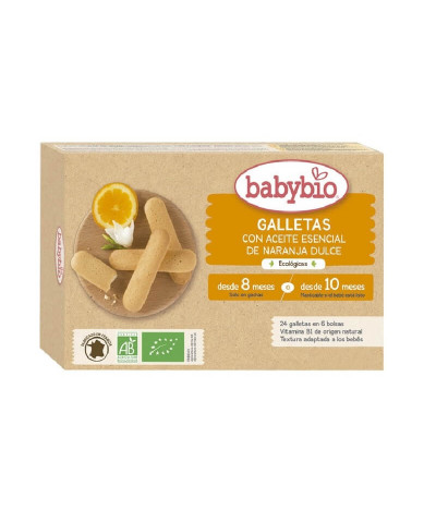 Babybio Galleta Naranja Dulce 120gr T