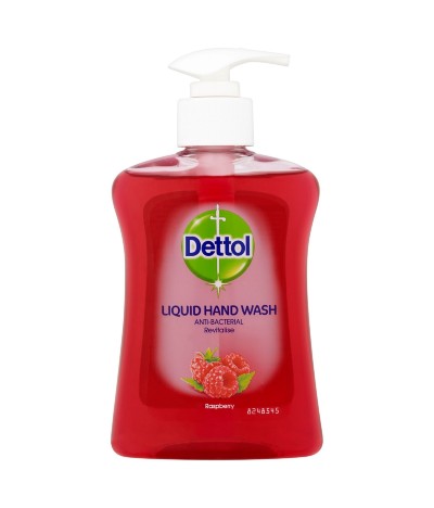Dettol Antibacteriano Jabón Líquido para Manos Frambuesa 250ml