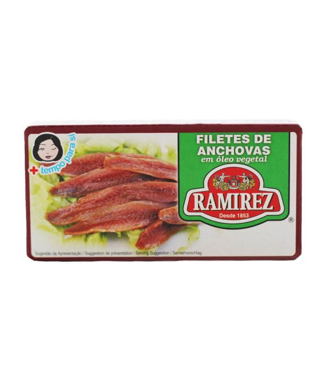 Ramirez Filete Anchoa Aceite Vegetal 40gr T