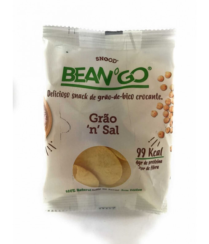 Bean'Go Snack Grão de Bico Sal 25gr