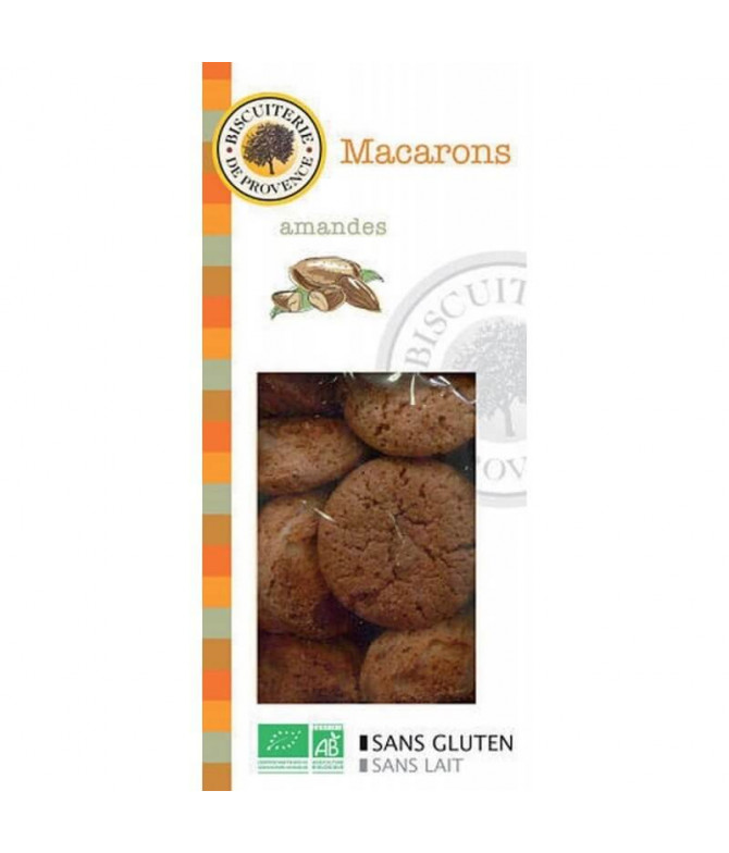 Biscuiterie de Provence Macarons Chocolate BIO 140gr T