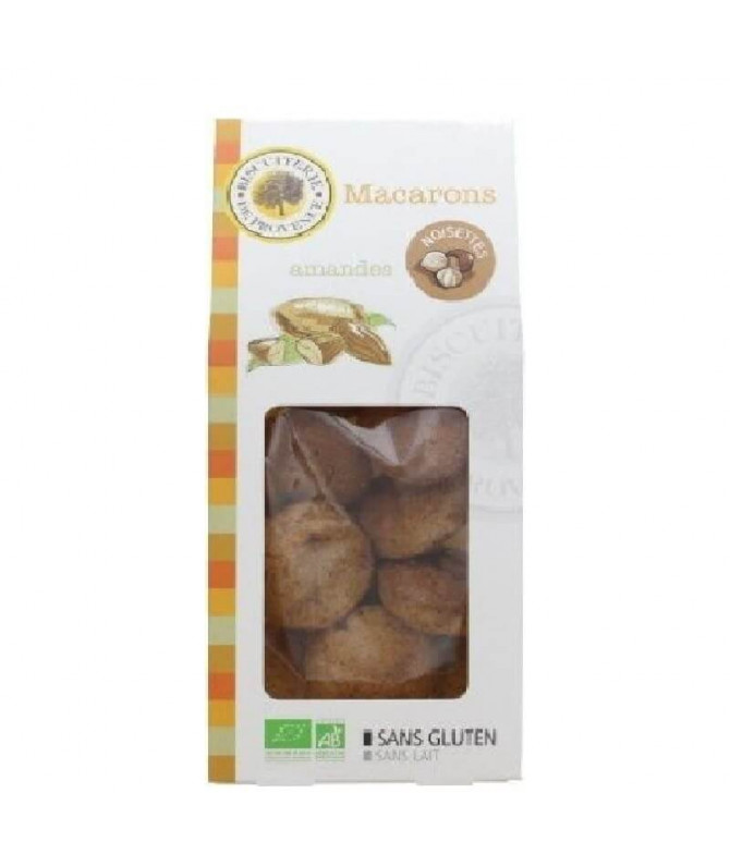 Biscuiterie de Provence Macarons Avellana BIO 140gr T Biscuiterie de Provence Macarons Avellana BIO 140gr T