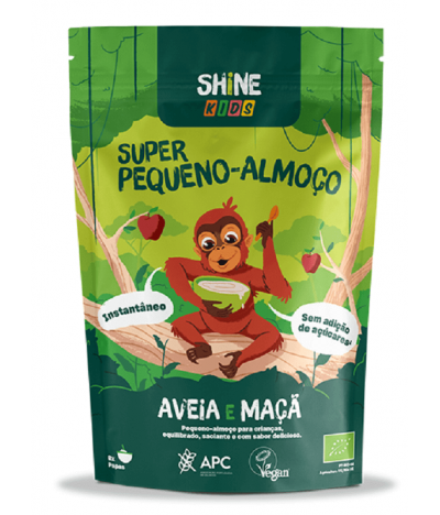 Shine Super Desayuno Kids Avena Manzana BIO 300gr T