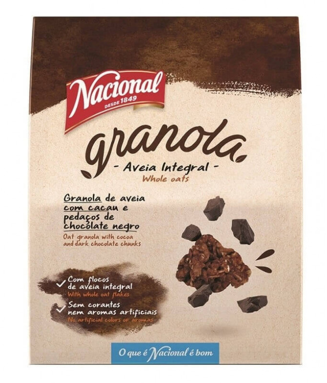 Nacional Granola Avena Chocolate 300gr T