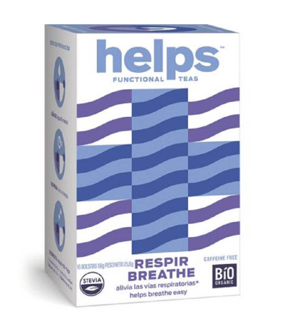 Helps Functional Chá Respir Breathe BIO 16un
