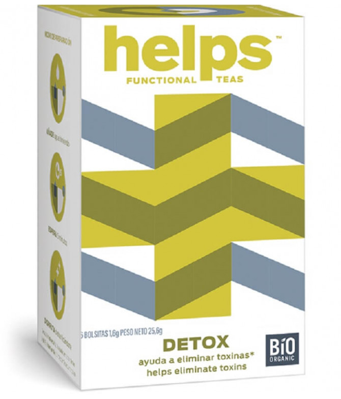 Helps Functional Chá Detox BIO 16un