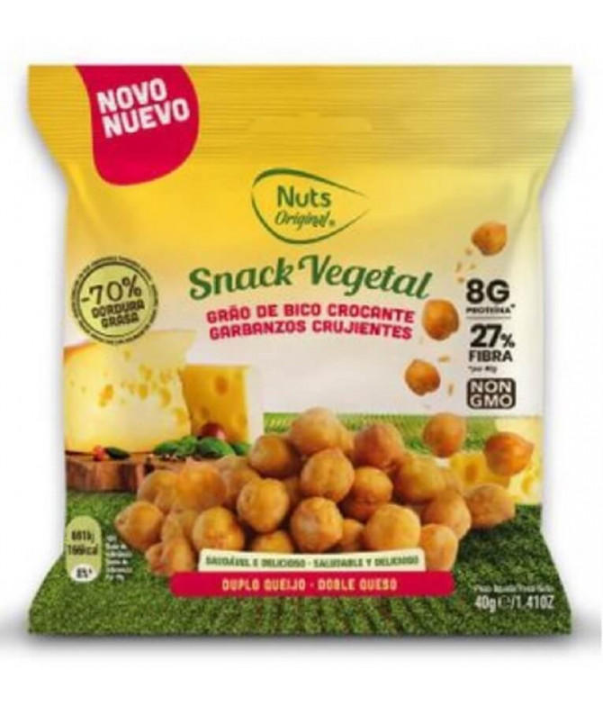 Nuts Original Grão de Bico Duplo Queijo 40gr Nuts Original Grão de Bico Duplo Queijo 40gr