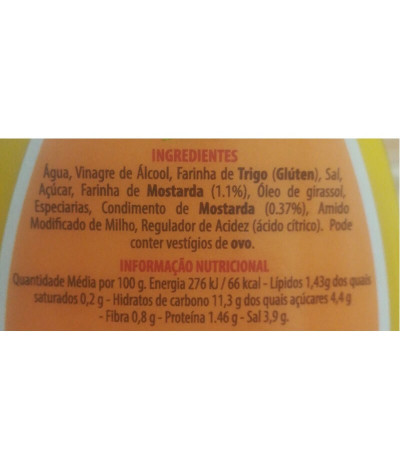 Dona Sarah Mostarda 250gr
