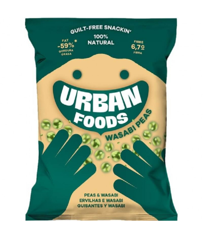 Urban Foods Guisantes Wasabi 50gr T