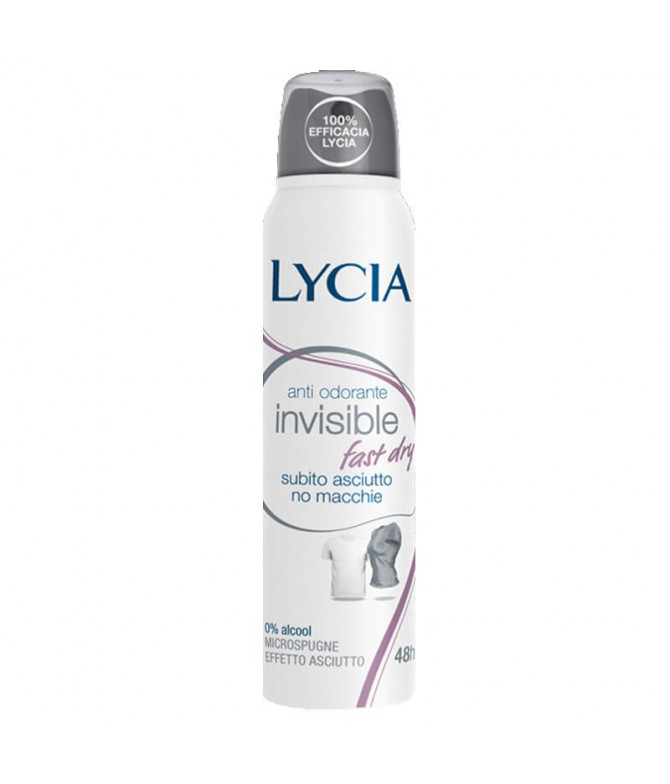 Lycia Deo Spray Invisible Fast Dry 150ml T