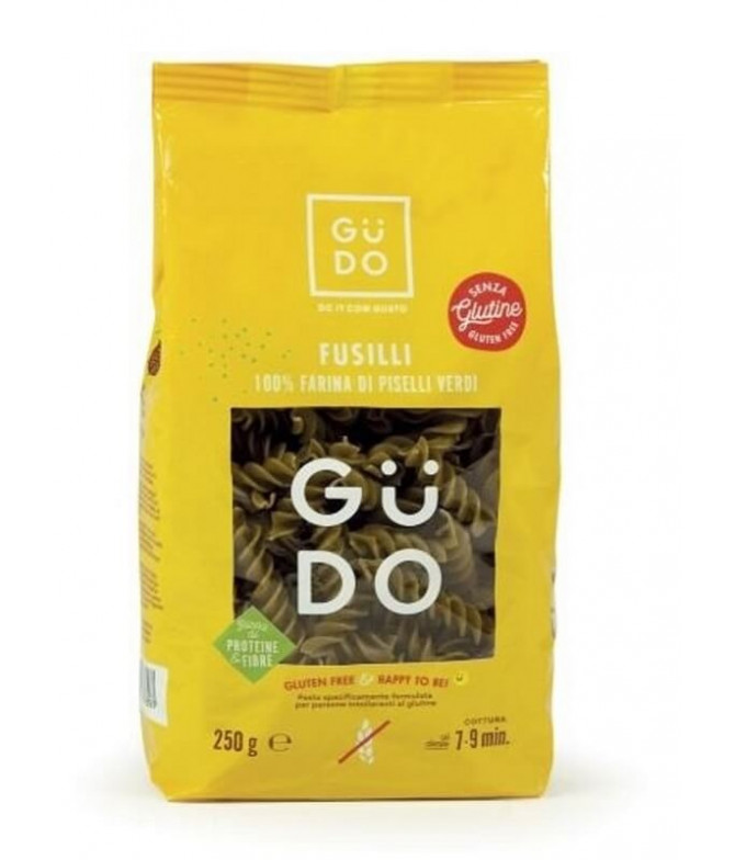 Güdo Fusilli Guisante Verde 250gr T Güdo Fusilli Guisante Verde 250gr T