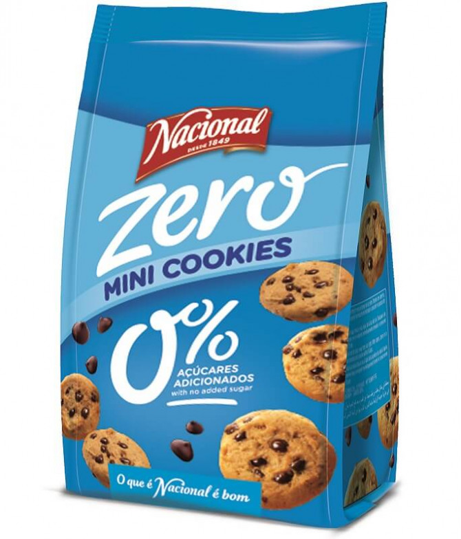 Nacional Mini Cookie Zero 120gr T