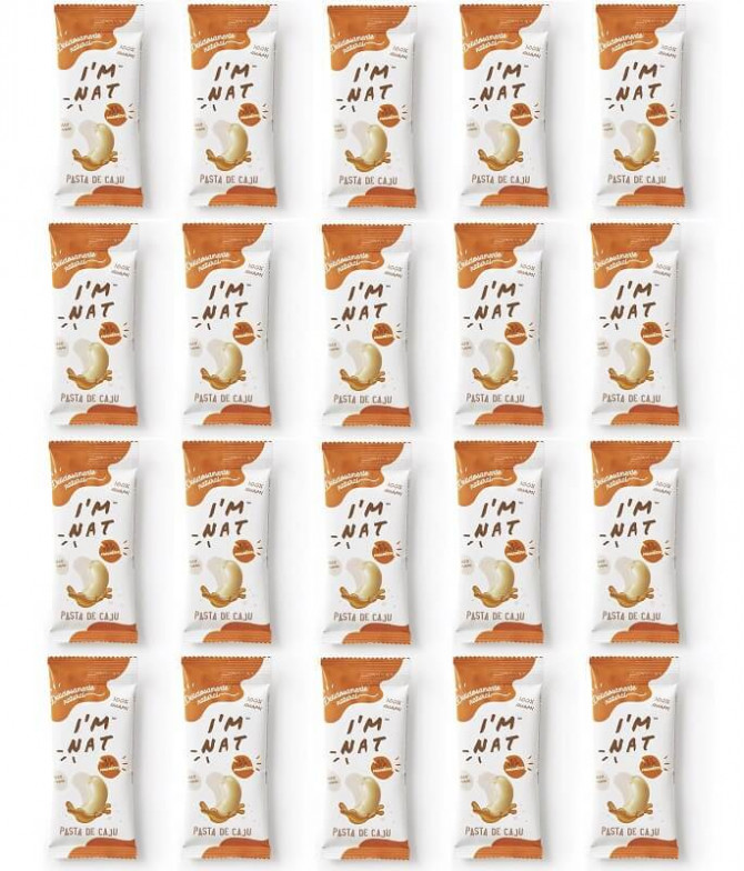 PACK 20 I'm Nat Pasta Caju 30gr PACK 20 I'm Nat Pasta Caju 30gr