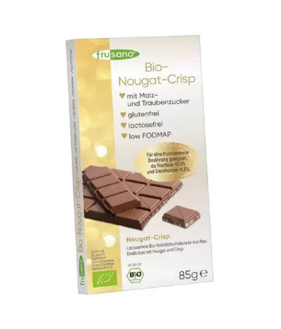Frusano Chocolate Leite Nougat Crisp 85gr