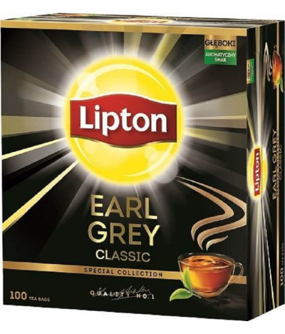 Lipton Chá Earl Grey 100un