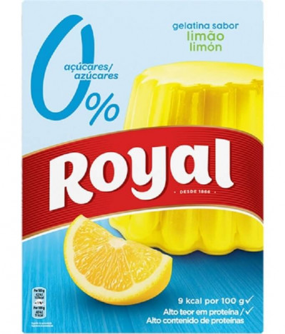 Royal Gelatina Limón Sin Azúcar 31gr T