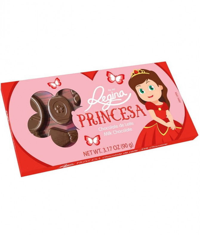 Regina Princesa Chocolate Leite 90gr