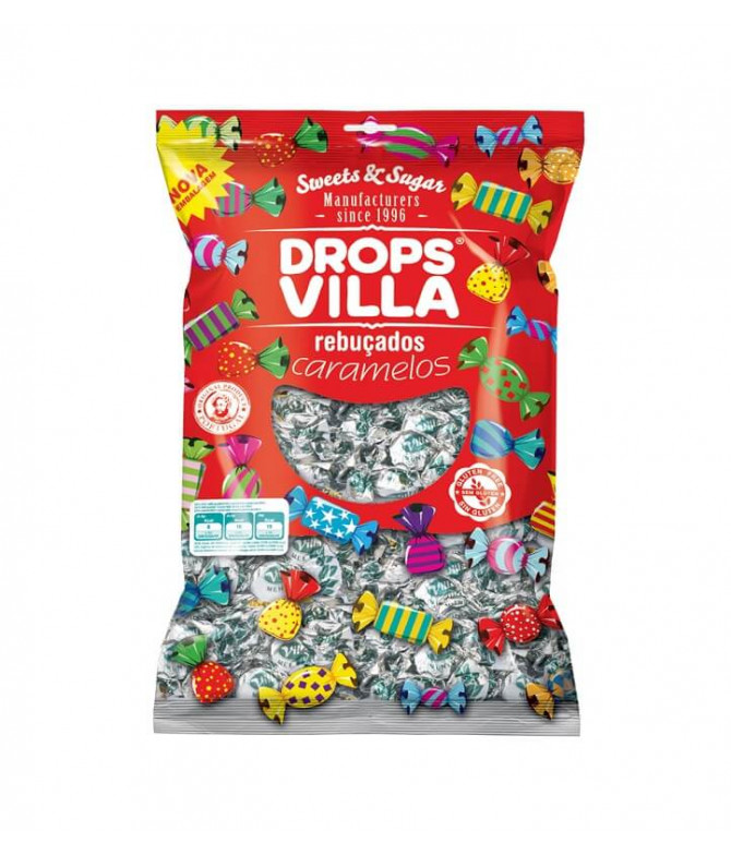 Drops Villa Rebuçado Mentol 3Kg