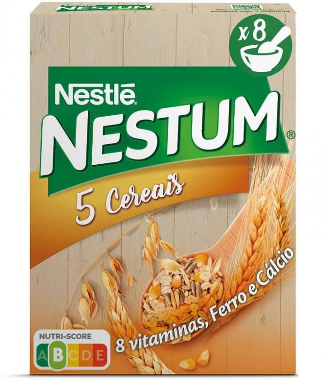 Nestum 5 Cereais Integrais 250gr