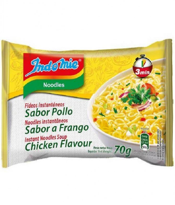 Indomie Noodles Sabor Frango 70gr
