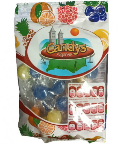 Candys Algarve Rebuçado Fruta 100gr