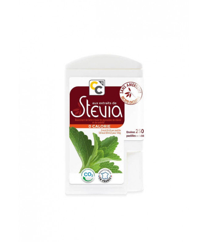 C & C Adoçante Stevia 250un