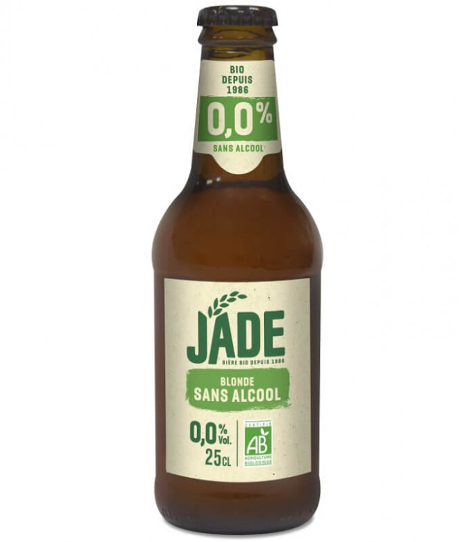 Jade Blonde Cerveja Sem Álcool BIO 25cl Jade Blonde Cerveja Sem Álcool BIO 25cl