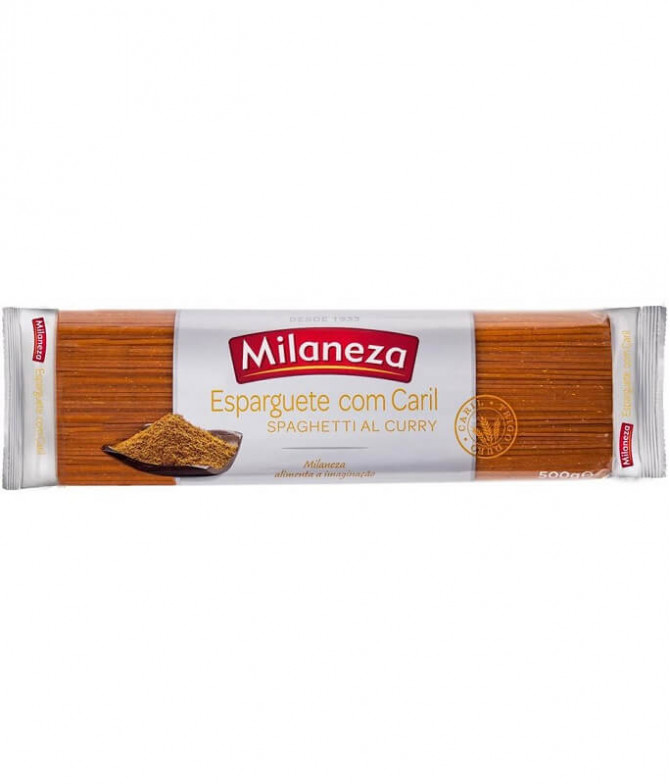 Milaneza Espaguetis Sabor Curry 500gr T