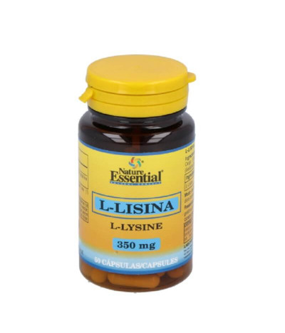 Nature Essential L-Lisina 350mg 50un T