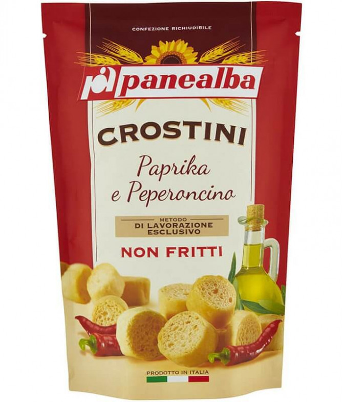 Panealba Crostini Picatostes Paprika 100gr T