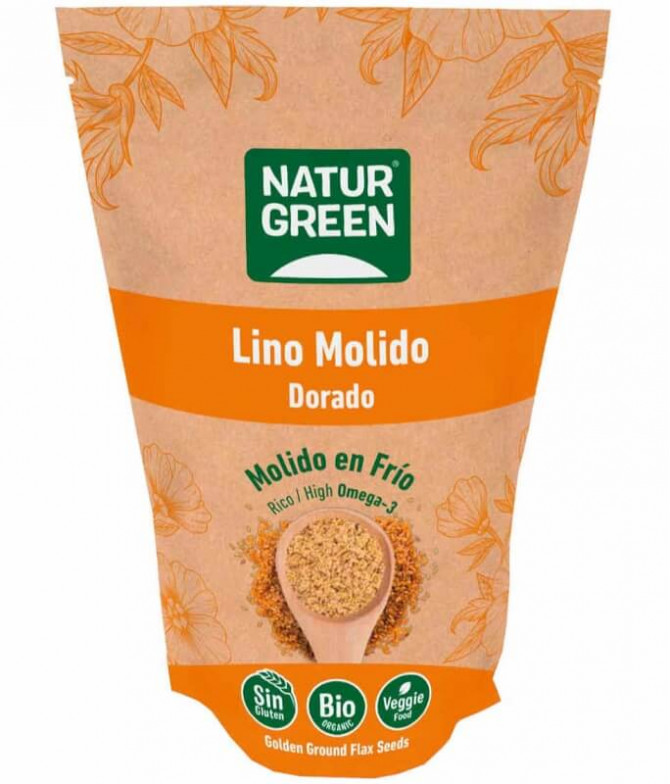NaturGreen Semillas Lino Dorado BIO 225gr T