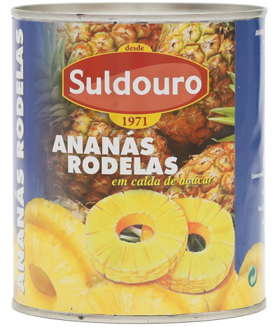 Suldouro Piña Almíbar 822gr T