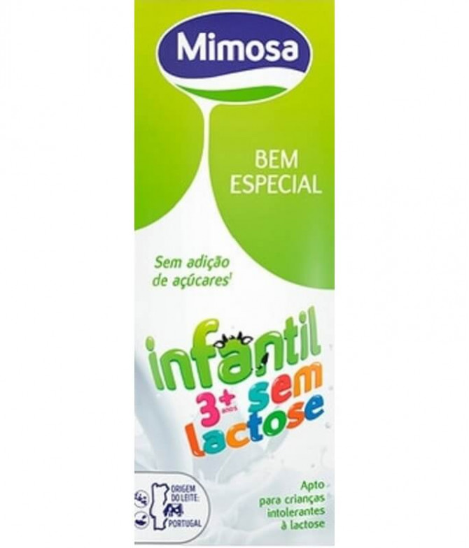 Mimosa Leite Infantil +3 Sem Lactose 200ml