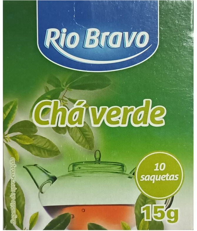 Rio Bravo Té Verde 10un t