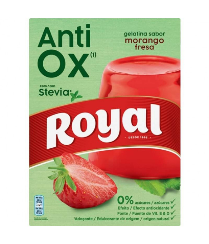Royal AntiOx Gelatina Fresa 31gr T