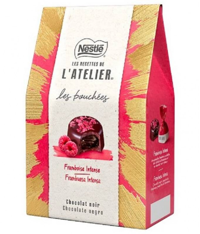 Nestlé L'Atelier Chocolate Preto Framboesa 158gr