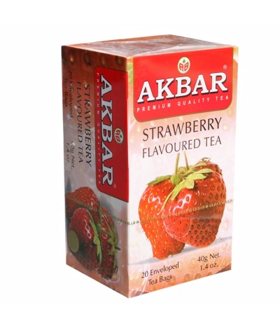 Chá Preto Morango 20un