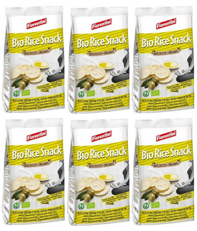 PACK 6 Fiorentini Tortita Arroz BIO 40gr PACK 6 Fiorentini Tortita Arroz BIO 40gr
