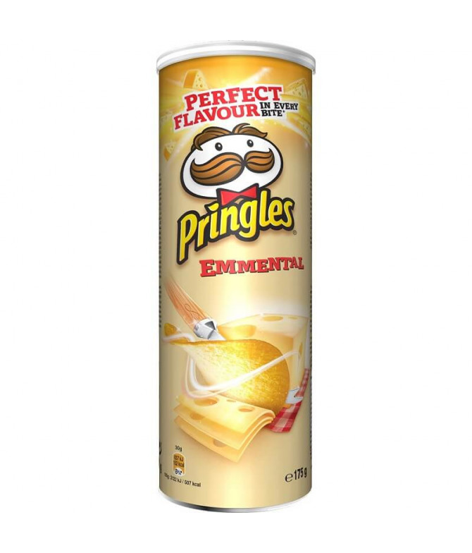 Pringles Sabor Queso Emental 165gr T