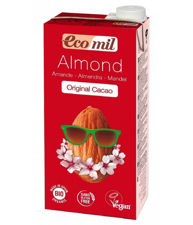 Ecomil Bebida Almendra Cacao BIO 1L T