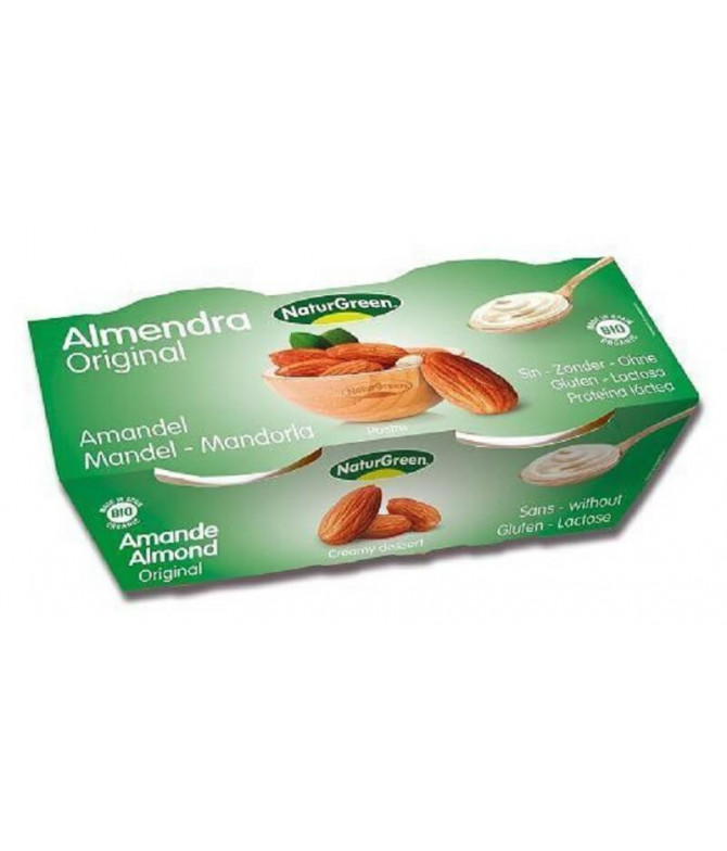 Naturgreen Sobremesa Amêndoa Original 2x125gr Naturgreen Sobremesa Amêndoa Original 2x125gr